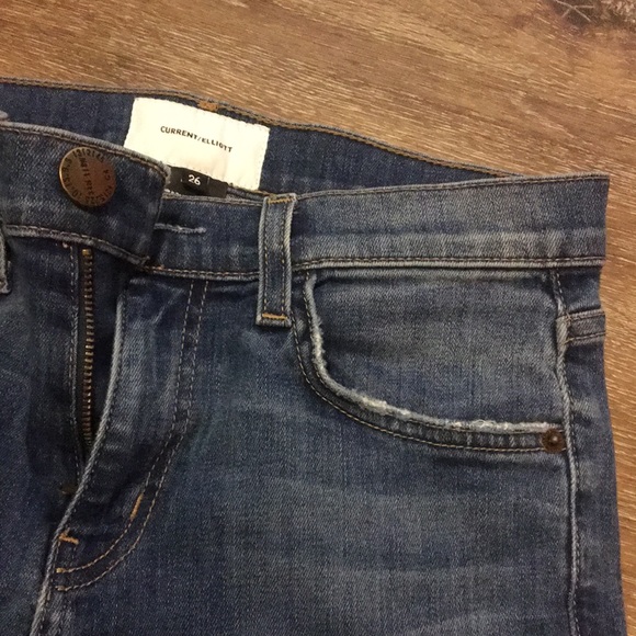 Current Elliott stretchy skinny jeans 26 - Picture 5 of 9